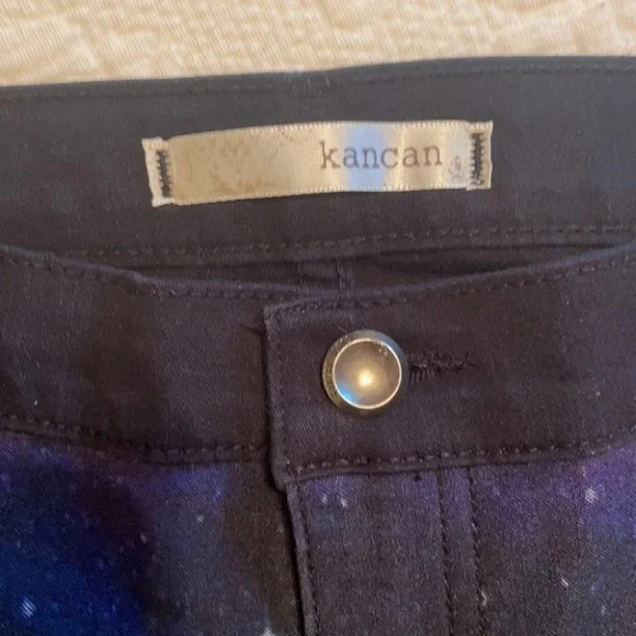 Kancan Jeans KC1369 Galaxy Solar System Print Skinny Size11 Rare Limited Edition - Picture 6 of 12